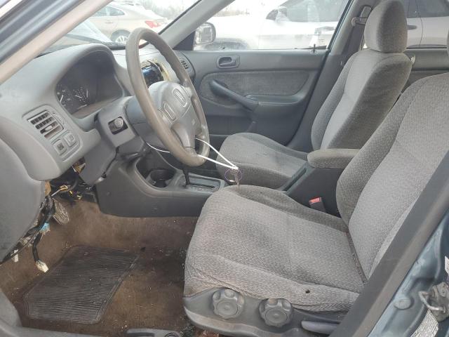 1HGEJ6675YL015146 - 2000 HONDA CIVIC LX 绿色 照片 7