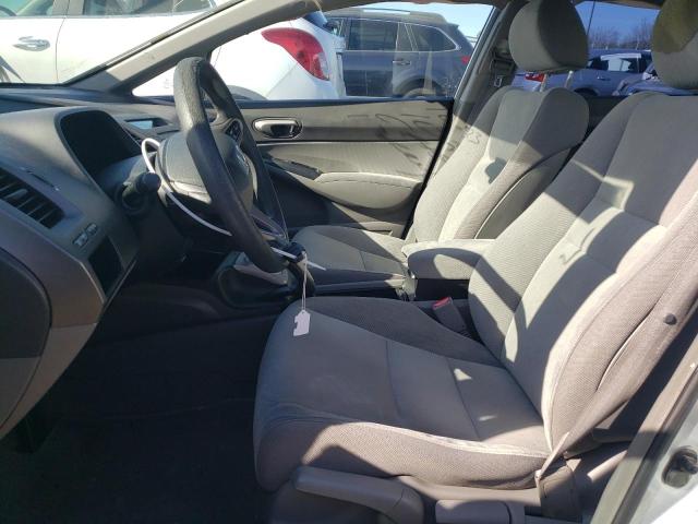 19XFA16589E042369 - 2009 HONDA CIVIC LX SILVER photo 7