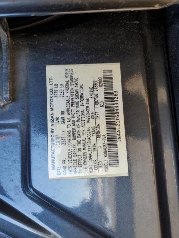 1N4AL21E68N433263 - 2008 NISSAN ALTIMA 2.5 GRAY photo 12