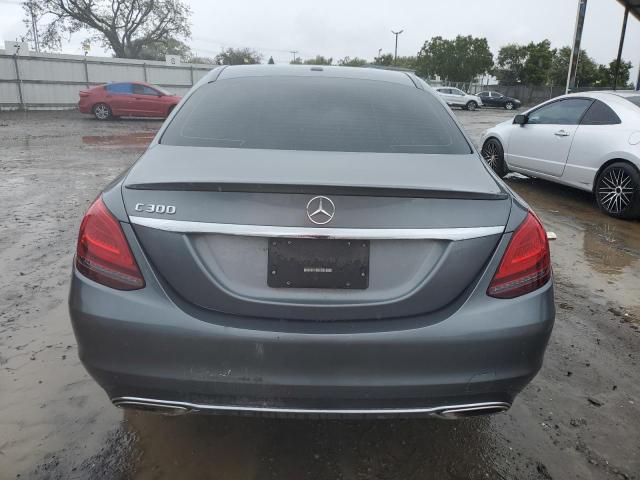 55SWF8DB1KU314696 - 2019 MERCEDES-BENZ C 300 GRAY photo 6