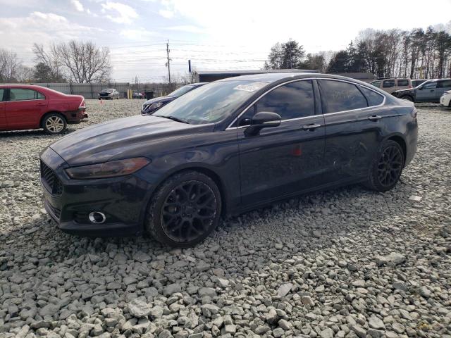 3FA6P0K98DR382405 - 2013 FORD FUSION TITANIUM BLACK photo 1