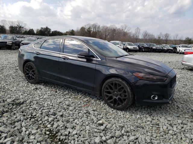 3FA6P0K98DR382405 - 2013 FORD FUSION TITANIUM BLACK photo 4