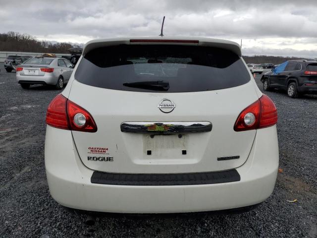 JN8AS5MT2DW516416 - 2013 NISSAN ROGUE S WHITE photo 6