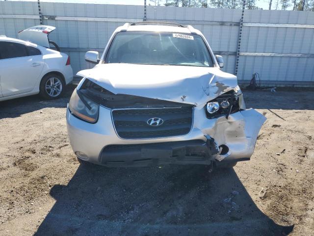 5NMSH13E59H232766 - 2009 HYUNDAI SANTA FE SE SILVER photo 5