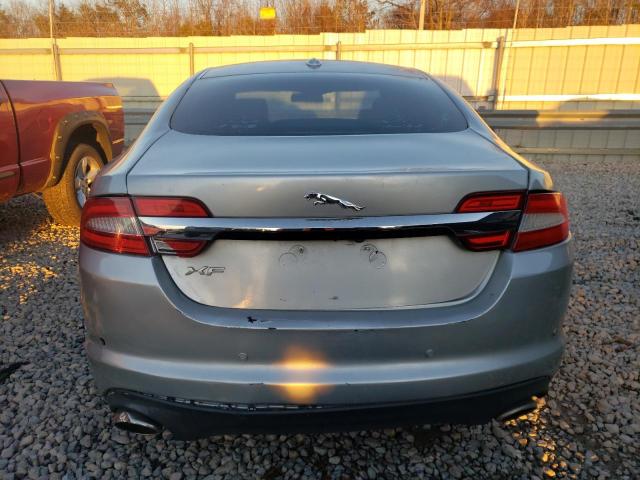 SAJWA0FB6CLS25107 - 2012 JAGUAR XF SILVER photo 6