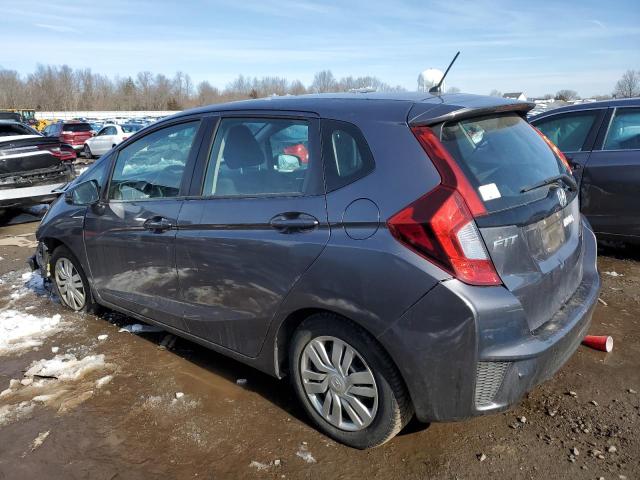 3HGGK5H55FM785161 - 2015 HONDA FIT LX GRAY photo 2