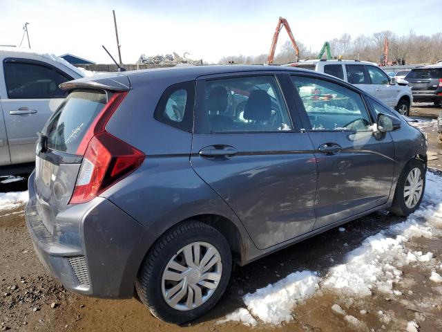 3HGGK5H55FM785161 - 2015 HONDA FIT LX GRAY photo 3