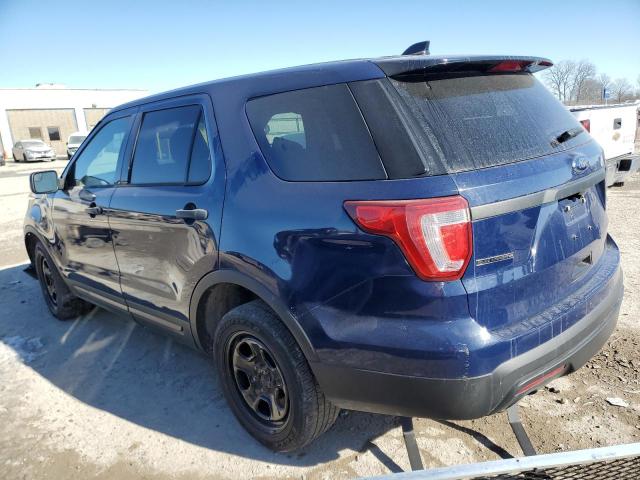 1FM5K8AR5HGC35293 - 2017 FORD EXPLORER POLICE INTERCEPTOR 蓝色 照片 2