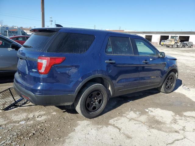 1FM5K8AR5HGC35293 - 2017 FORD EXPLORER POLICE INTERCEPTOR 蓝色 照片 3