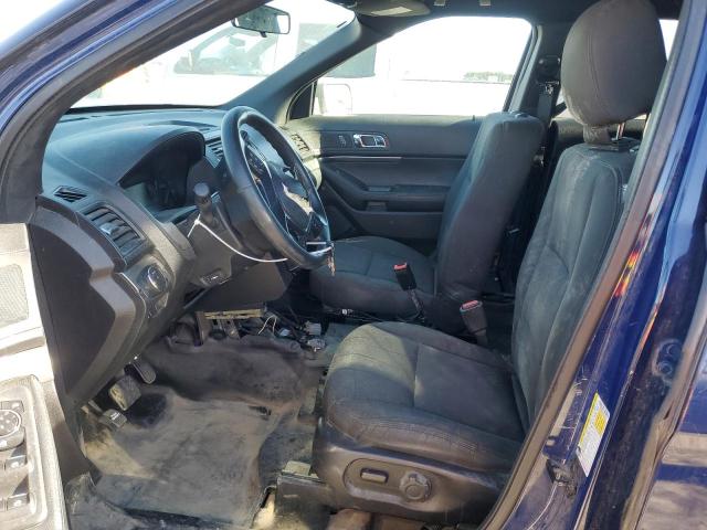 1FM5K8AR5HGC35293 - 2017 FORD EXPLORER POLICE INTERCEPTOR 蓝色 照片 7