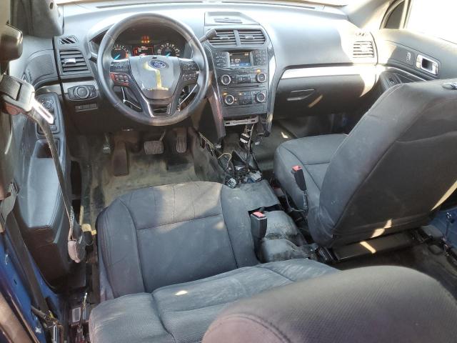 1FM5K8AR5HGC35293 - 2017 FORD EXPLORER POLICE INTERCEPTOR 蓝色 照片 8