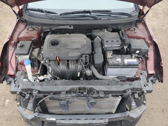 5NPE34AF5FH091107 - 2015 HYUNDAI SONATA SPORT RED photo 11