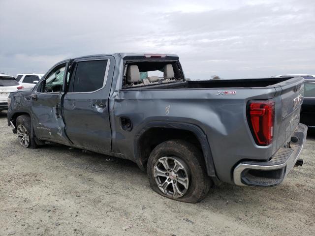 3GTU9DED7MG179004 - 2021 GMC SIERRA K1500 SLT GRAY photo 2