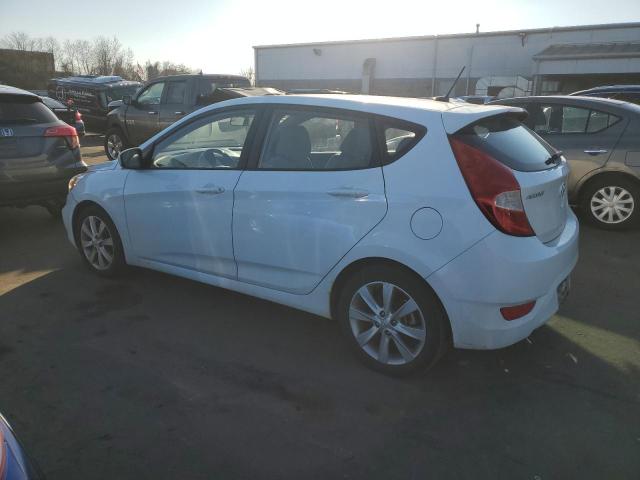 KMHCU5AE3EU169837 - 2014 HYUNDAI ACCENT GLS WHITE photo 2