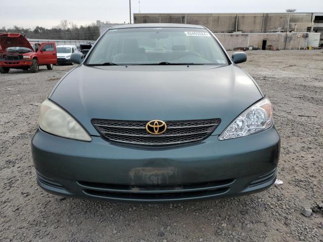 4T1BE32K33U692497 - 2003 TOYOTA CAMRY LE TEAL photo 5