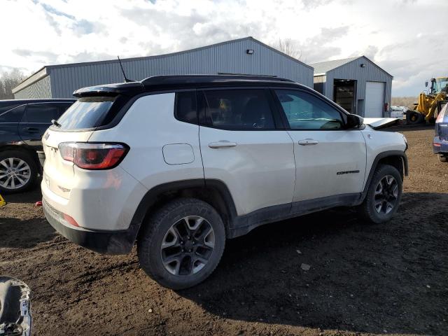 3C4NJDDB9JT422293 - 2018 JEEP COMPASS TRAILHAWK WHITE photo 3