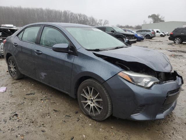 2T1BURHEXGC538626 - 2016 TOYOTA COROLLA L GRAY photo 4