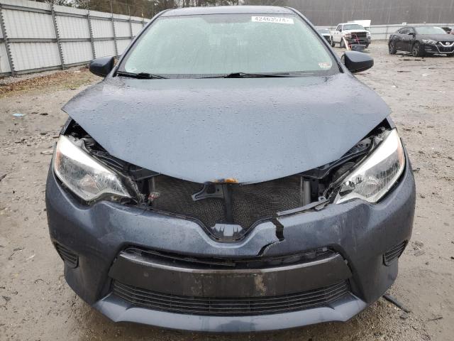 2T1BURHEXGC538626 - 2016 TOYOTA COROLLA L GRAY photo 5