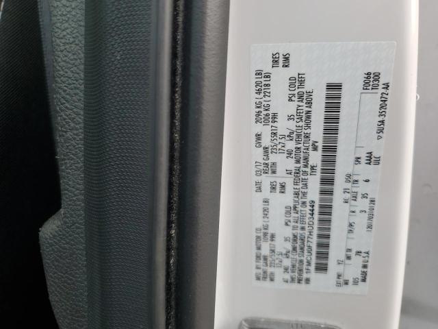 1FMCU0F77HUD34449 - 2017 FORD ESCAPE S WHITE photo 12