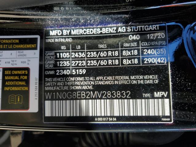 W1N0G8EB2MV283832 - 2021 MERCEDES-BENZ GLC 300 4MATIC BLACK photo 13