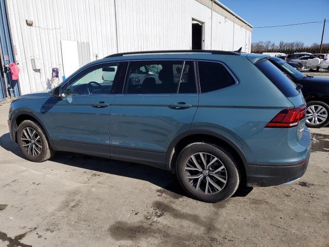 3VV2B7AX8KM113896 - 2019 VOLKSWAGEN TIGUAN SE TEAL photo 2