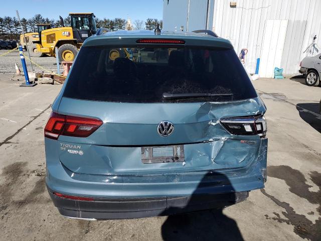 3VV2B7AX8KM113896 - 2019 VOLKSWAGEN TIGUAN SE TEAL photo 6