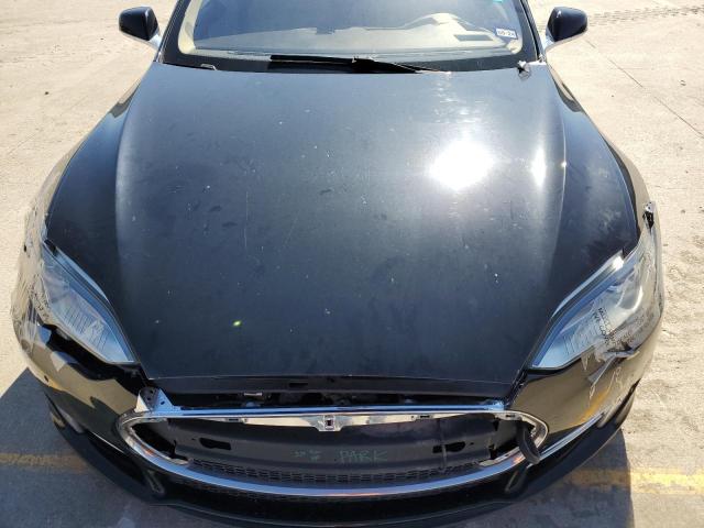 5YJSA1H17EFP51632 - 2014 TESLA MODEL S შავი ფოტო 11