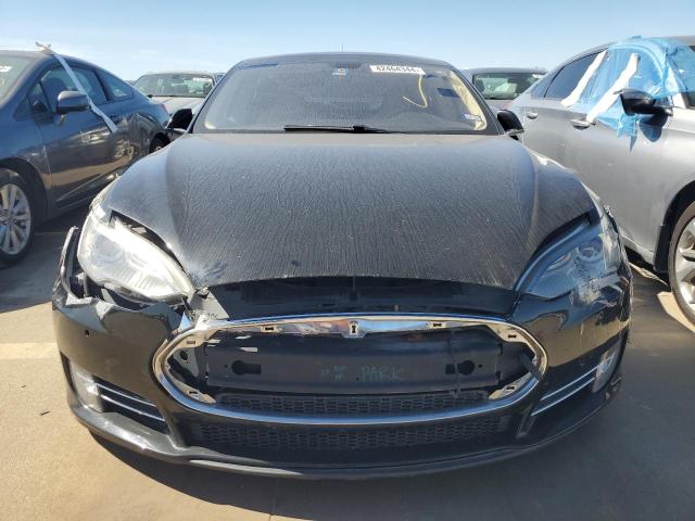5YJSA1H17EFP51632 - 2014 TESLA MODEL S შავი ფოტო 5