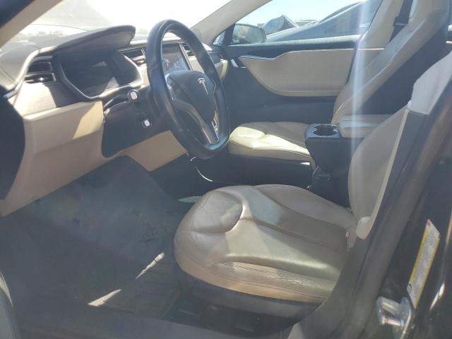 5YJSA1H17EFP51632 - 2014 TESLA MODEL S შავი ფოტო 7