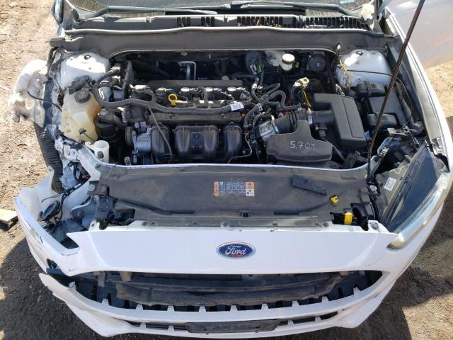 3FA6P0G7XGR239693 - 2016 FORD FUSION S WHITE photo 11