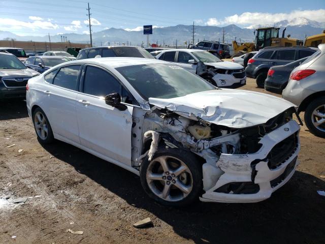 3FA6P0G7XGR239693 - 2016 FORD FUSION S WHITE photo 4