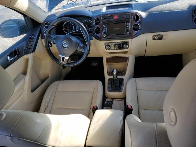 WVGAV7AX8BW526527 - 2011 VOLKSWAGEN TIGUAN S BLACK photo 8