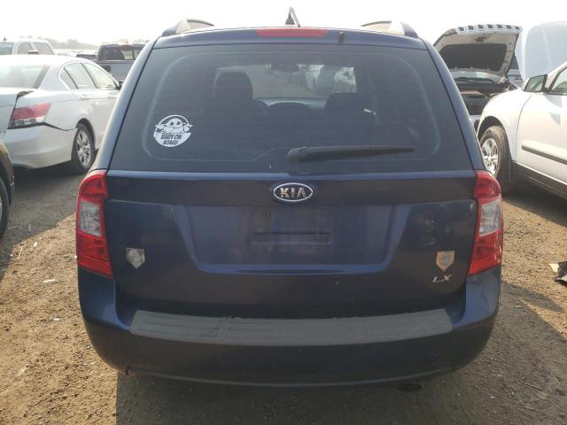 KNAFG525277058038 - 2007 KIA RONDO BASE BLUE photo 6