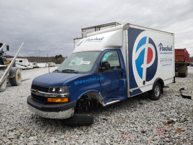 1GB0GRFP4M1215390 - 2021 CHEVROLET EXPRESS G3 BLUE photo 1