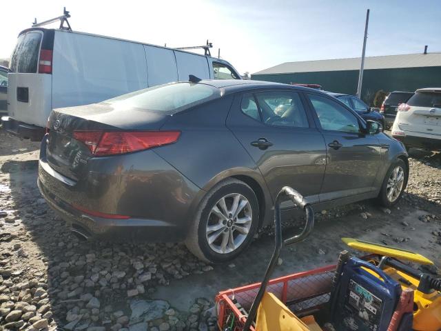 KNAGN4A69B5058928 - 2011 KIA OPTIMA EX GRAY photo 3