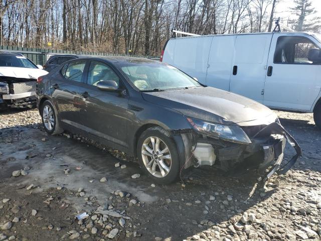 KNAGN4A69B5058928 - 2011 KIA OPTIMA EX GRAY photo 4