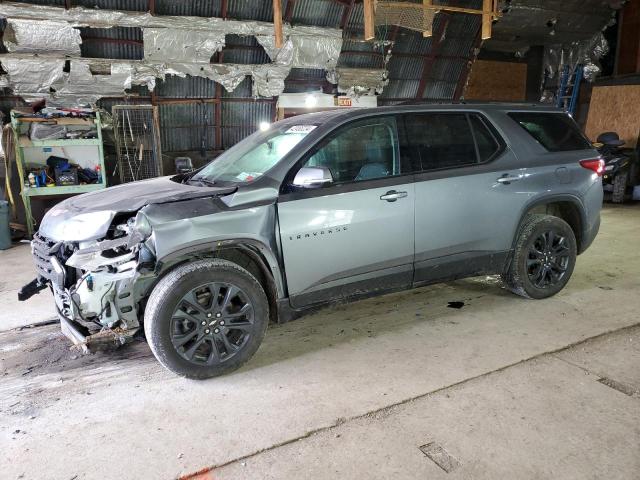 1GNEVJKW5MJ112573 - 2021 CHEVROLET TRAVERSE RS GRAY photo 1