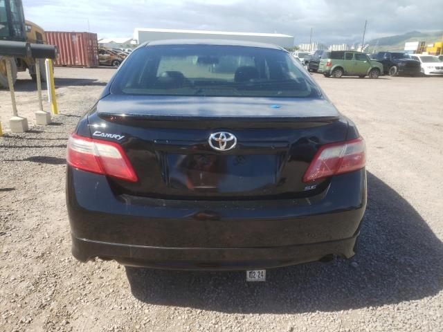 4T1BK46K07U527036 - 2007 TOYOTA CAMRY LE BLACK photo 6