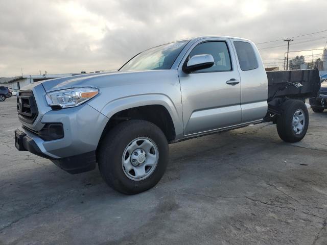 3TYRX5GN9NT066959 - 2022 TOYOTA TACOMA ACCESS CAB ვერცხლისფერი ფოტო 1