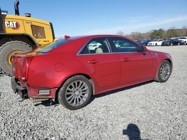 1G6DP5EV4A0135212 - 2010 CADILLAC CTS PREMIUM COLLECTION RED photo 3