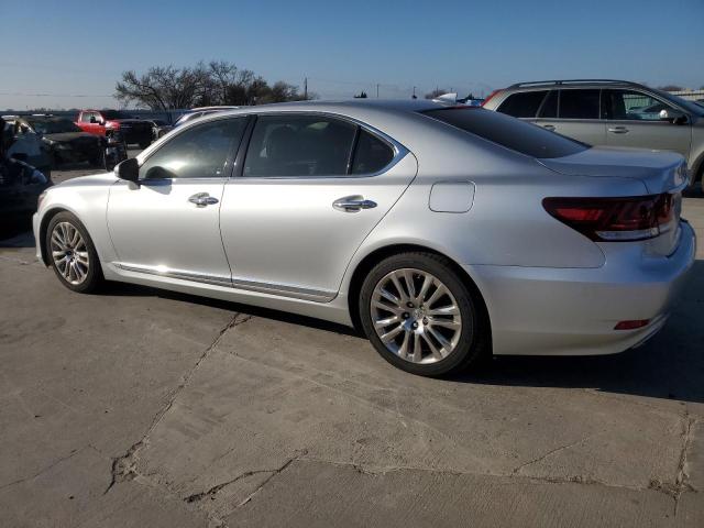 JTHGL5EF4E5052840 - 2014 LEXUS LS 460L SILVER photo 2