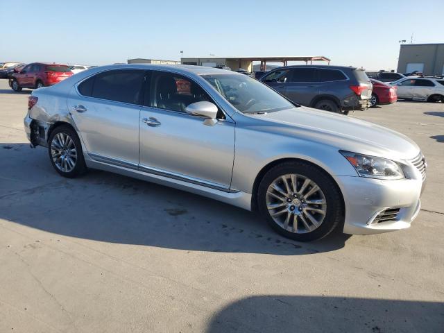 JTHGL5EF4E5052840 - 2014 LEXUS LS 460L SILVER photo 4