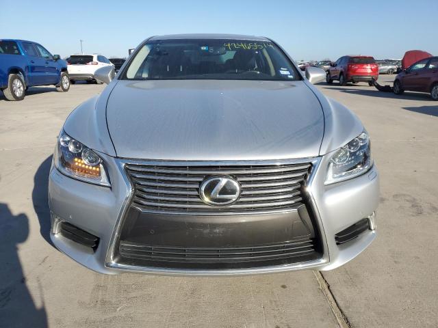 JTHGL5EF4E5052840 - 2014 LEXUS LS 460L SILVER photo 5