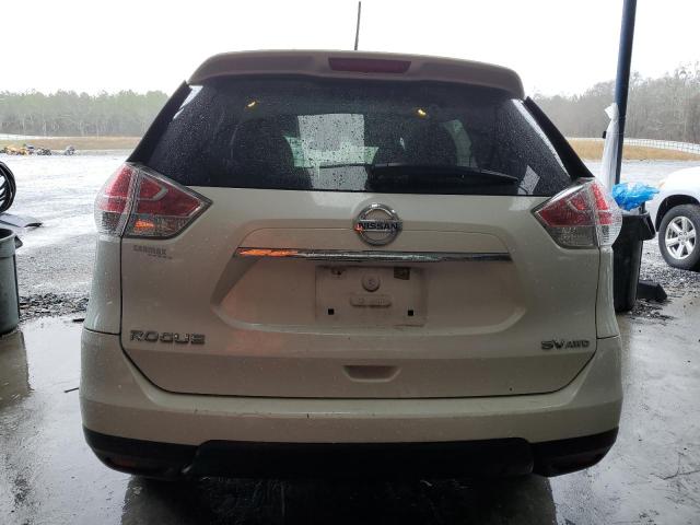 5N1AT2MV6GC813697 - 2016 NISSAN ROGUE S WHITE photo 6