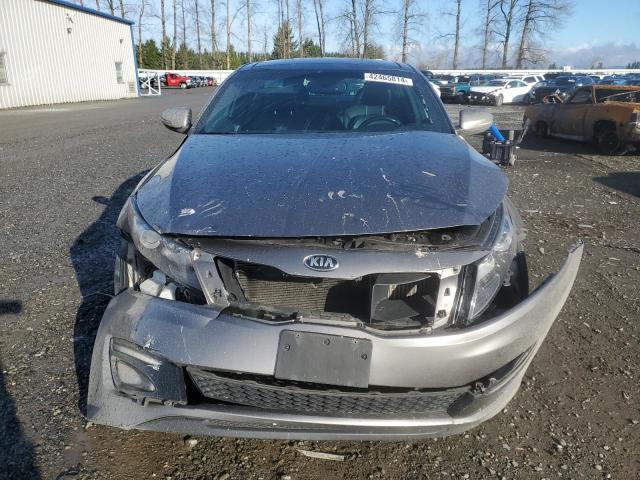 5XXGR4A69DG229229 - 2013 KIA OPTIMA SX GRAY photo 5