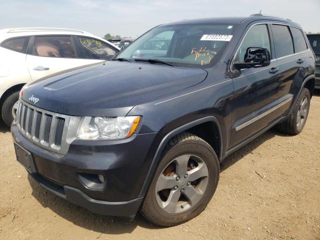 1C4RJFAT0DC511437 - 2013 JEEP GRAND CHER LAREDO BLACK photo 1