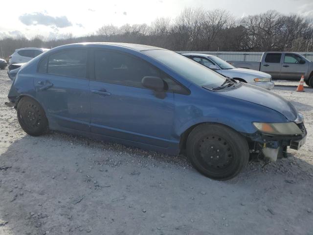 19XFA16599E007551 - 2009 HONDA CIVIC LX BLUE photo 4