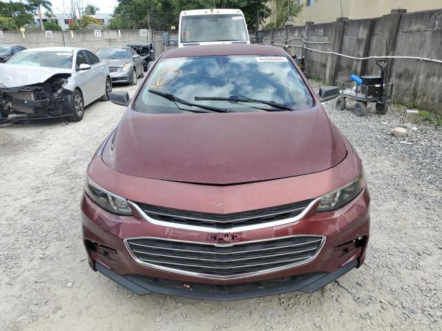 1G1ZB5ST1GF182491 - 2016 CHEVROLET MALIBU LS RED photo 5