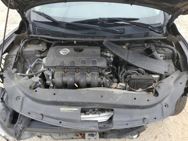 3N1AB7AP1EY334590 - 2014 NISSAN SENTRA S GRAY photo 11