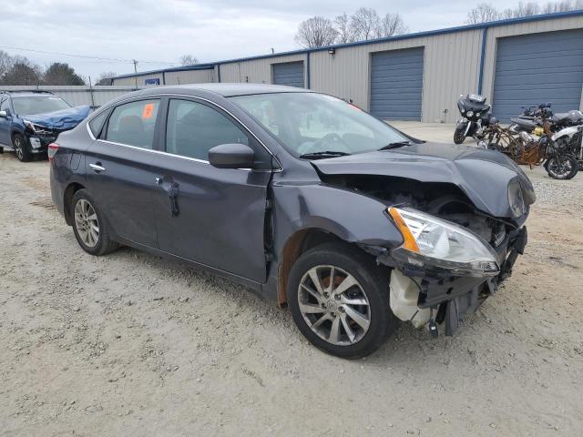 3N1AB7AP1EY334590 - 2014 NISSAN SENTRA S GRAY photo 4